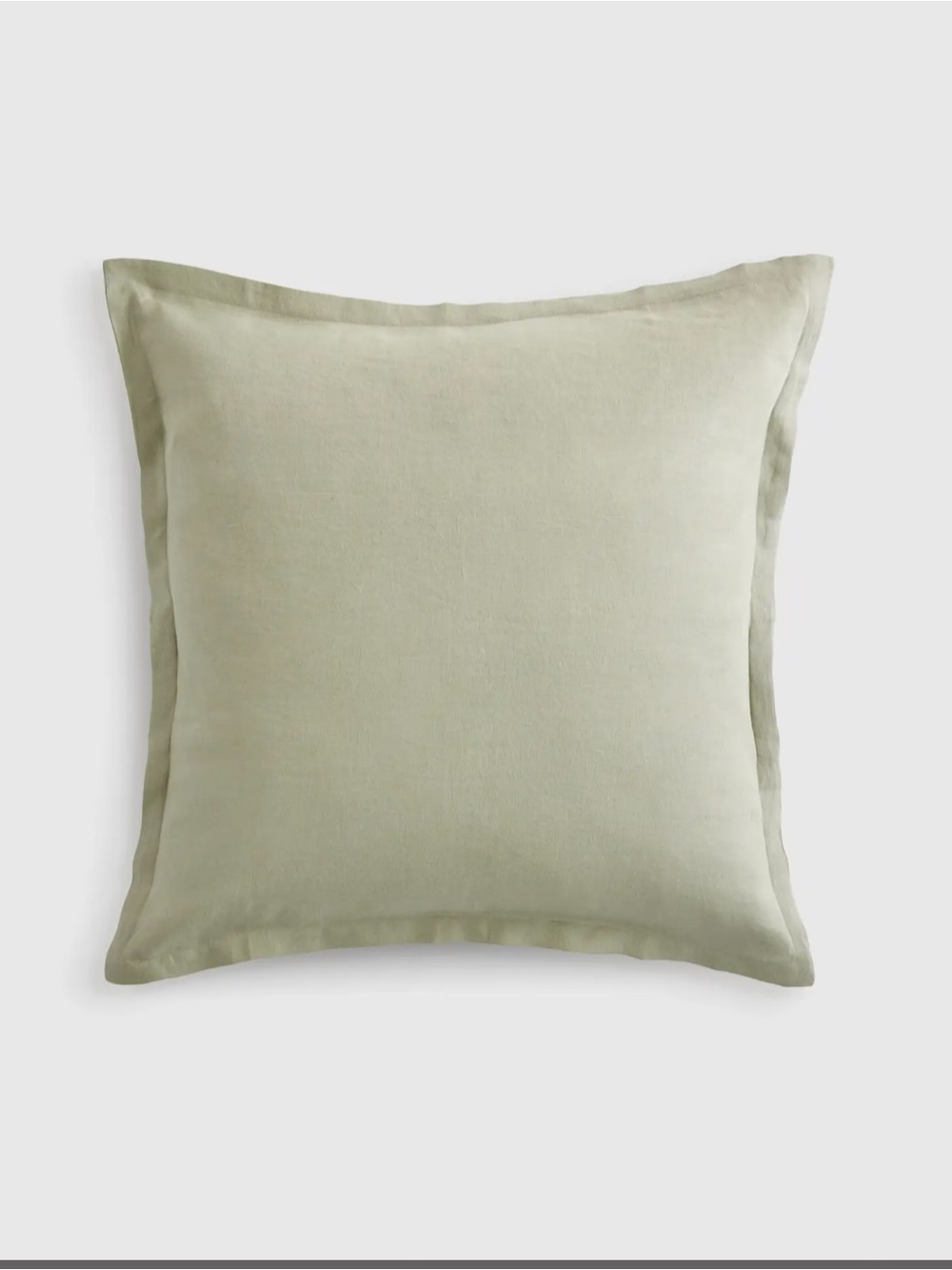 Quince European Linen Euro Sham 1 cover